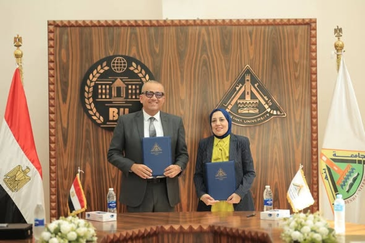 Protocol of Cooperation between Benha University and Gemini Africa