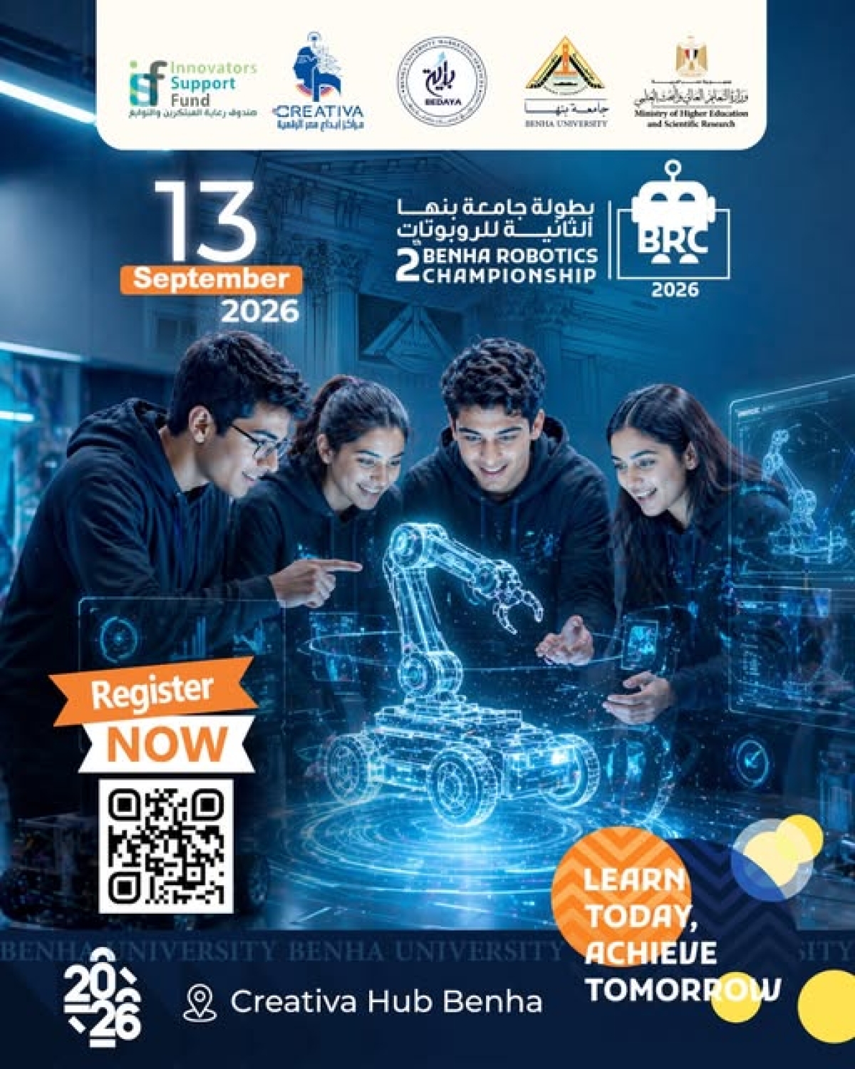 The Second Edition of Benha University Robotics Championship