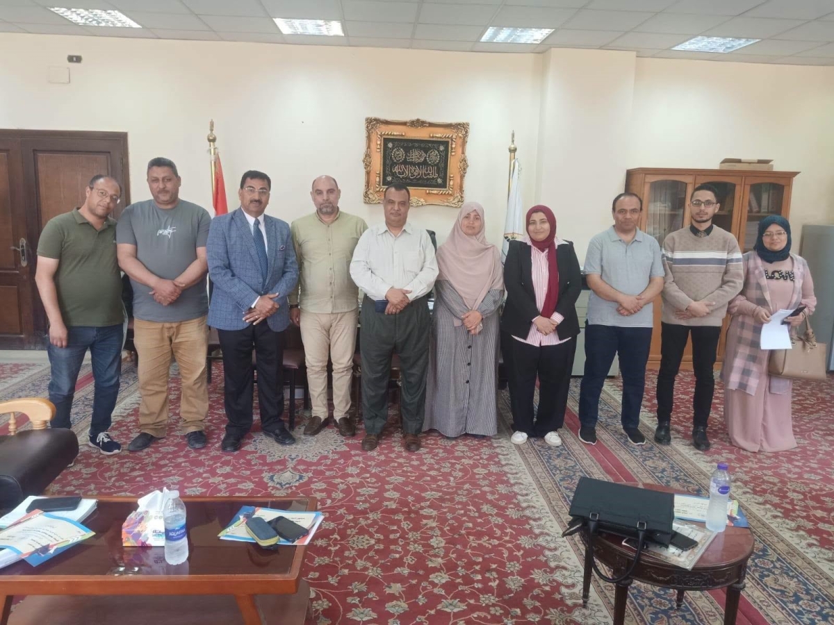 "Occupational Safety, Health, and Civil Defense" Awareness Seminar at Benha University
