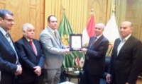  Cooperation between Benha University and the Iraqi Consul
