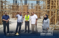 The President of Benha University Inspected Several New Facilities in Kafr Saad