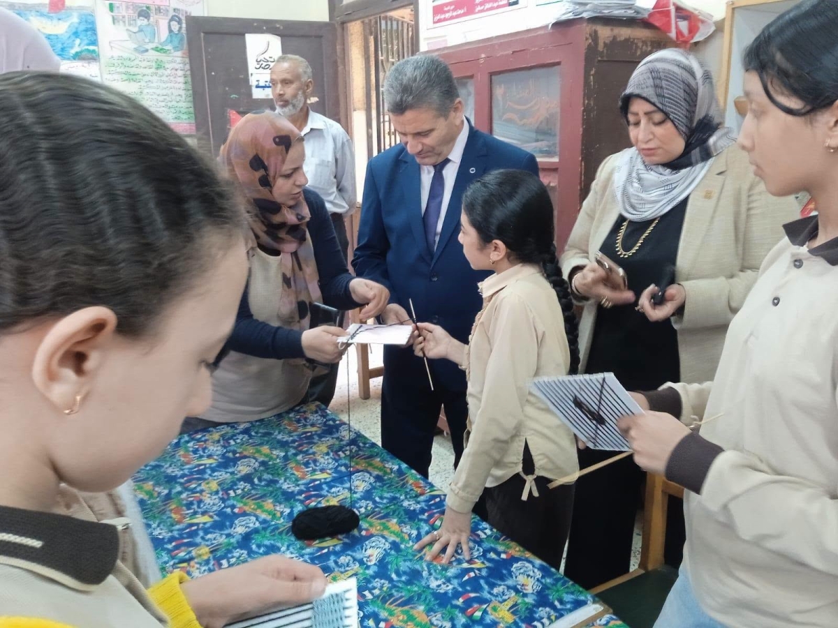 Benha University Organizes a Caravan as Part of the &ldquo;Young Entrepreneur Initiative&rdquo; at Al‑Safa 2 School in Tukh